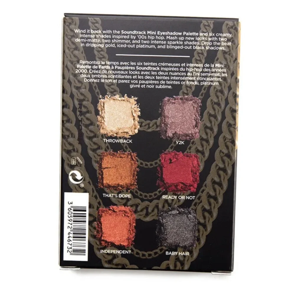 NEW Urban Decay Soundtrack Eyeshadow 6 Palette Y2K 2000 vibrant pigmented shades